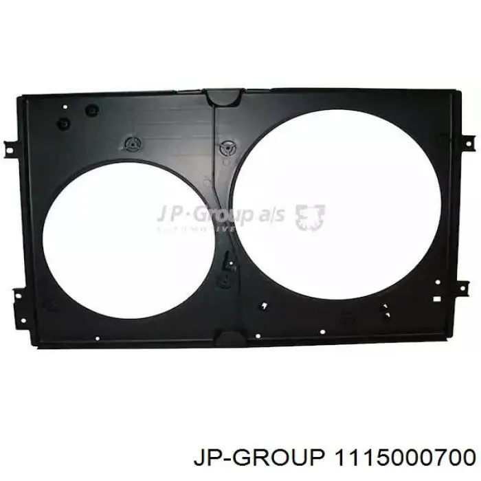Диффузор радиатора охлаждения JP Group 1115000700