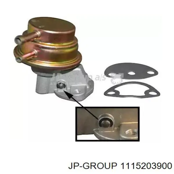 Бензонасос 1115203900 JP Group