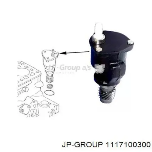 Bomba de vacío 1117100300 JP Group