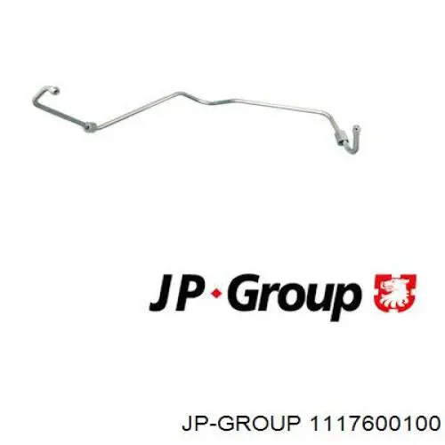 Трубка (шланг) подачи масла к турбине JP Group 1117600100
