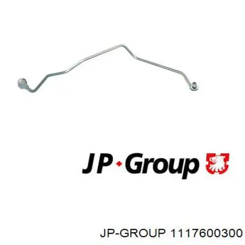 Трубка (шланг) подачи масла к турбине JP Group 1117600300