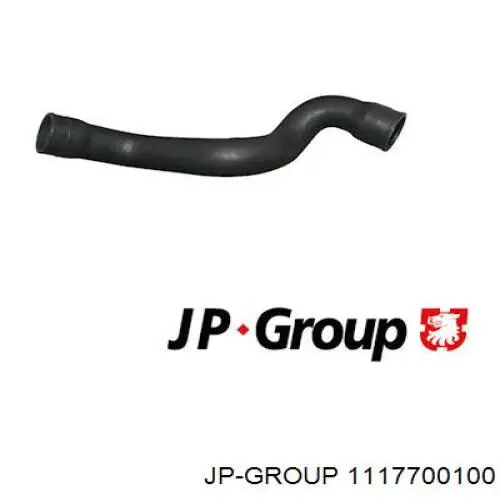 Шланг (патрубок) интеркуллера верхний JP Group 1117700100
