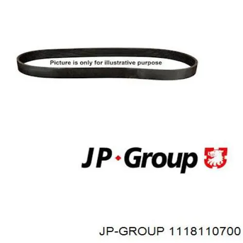 1118110700 JP Group ремень генератора