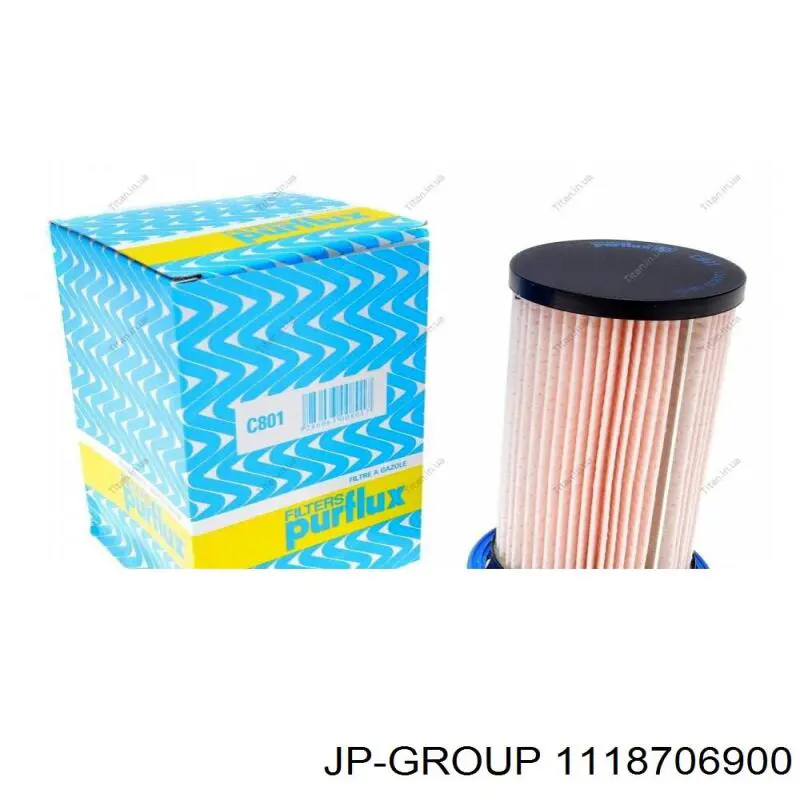 Топливный фильтр 1118706900 JP Group