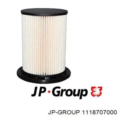1118707000 JP Group filtro de combustível