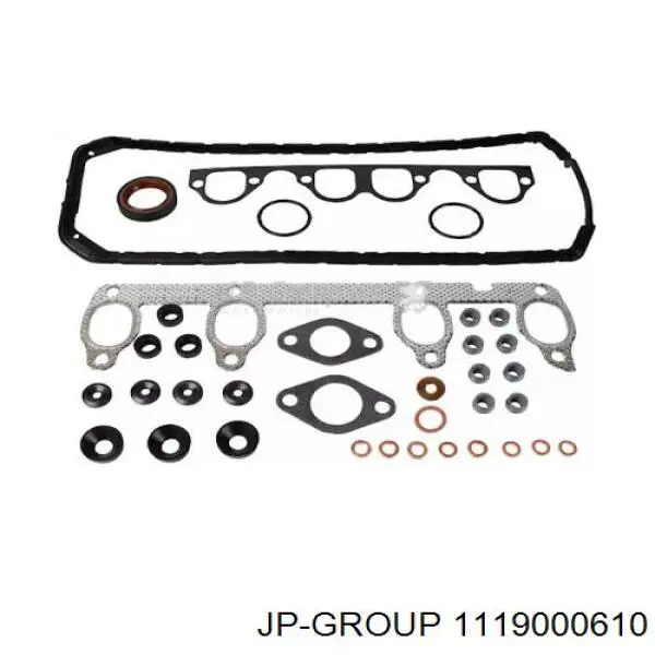 Верхний комплект прокладок двигателя 1119000610 JP Group