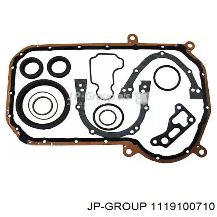 Комплект прокладок двигателя нижний JP Group 1119100710