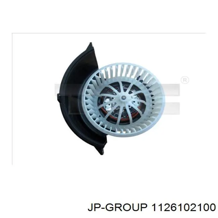 Вентилятор печки 1126102100 JP Group
