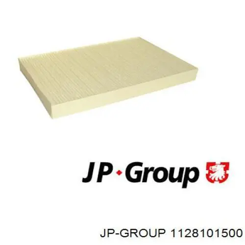 Фильтр салона 1128101500 JP Group