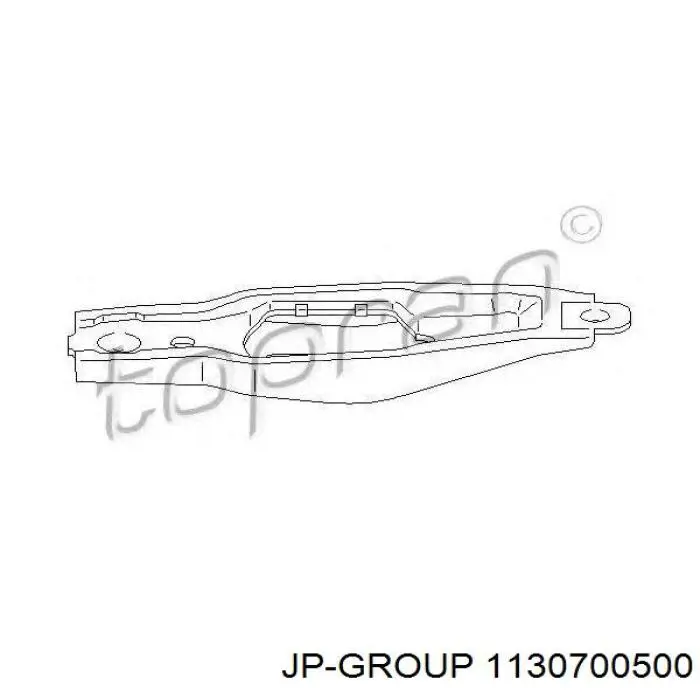 Вилка зчеплення 1130700500 JP Group