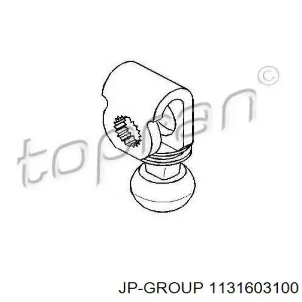 Наконечник тяги КПП 1131603100 JP Group