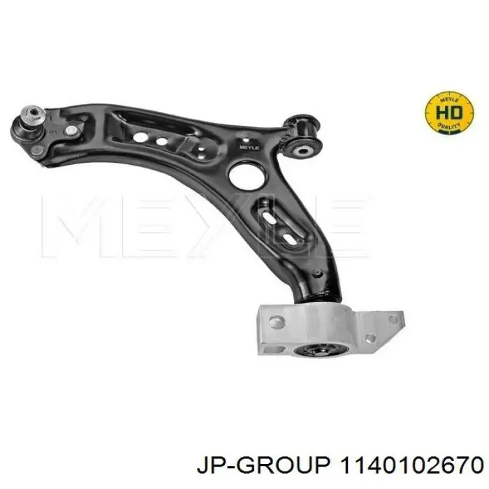 Левый рычаг передней нижней подвески JP Group 1140102670 цена, от 66.04 USD