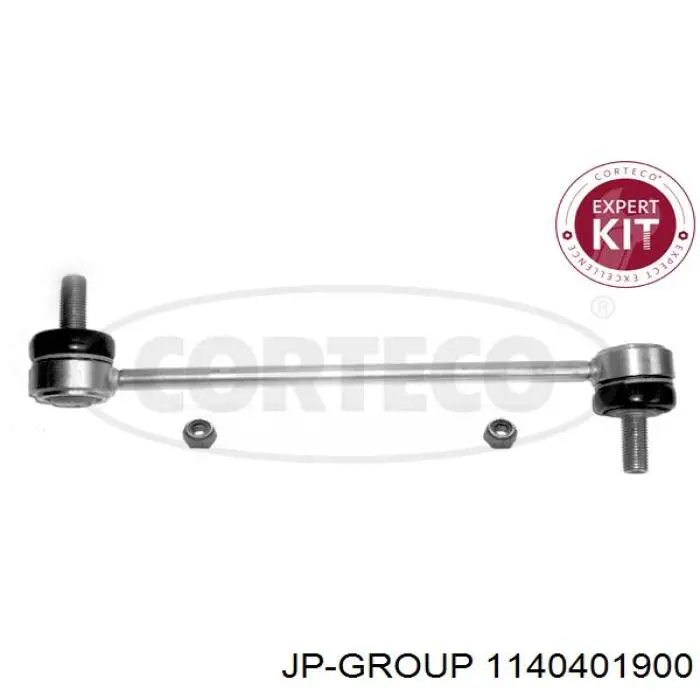 Тяга переднего стабилизатора JP Group 1140401900 цена, от 7.79 USD