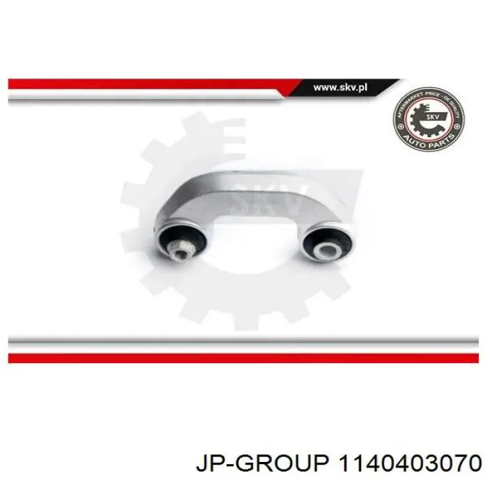 Стойка стабилизатора переднего левая 1140403070 JP Group