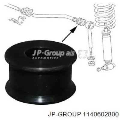 Втулка стабилизатора переднего JP GROUP 1140602800