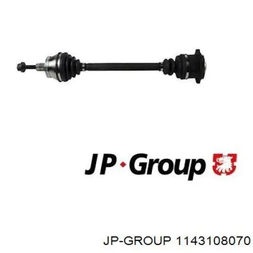1143108070 JP Group полуось (привод передняя левая)
