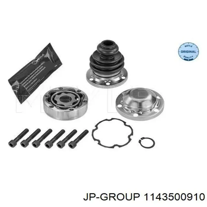 Шарнир угловых скоростей внутренний передний JP Group 1143500910 цена, от 30.54 USD