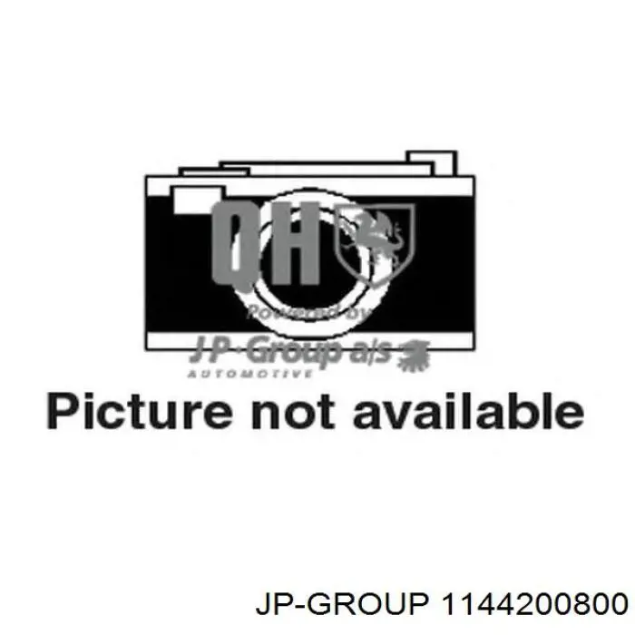 Рейка рулевая JP Group 1144200800
