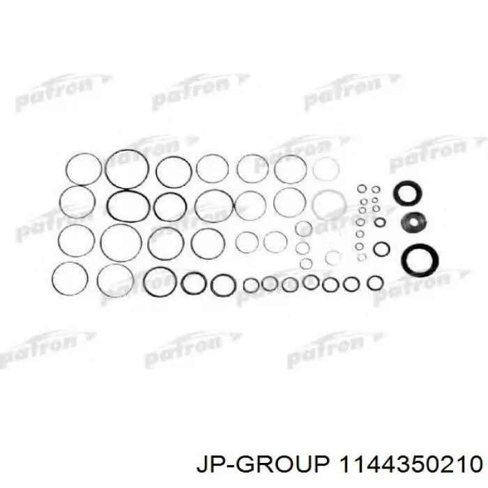 Ремкомплект рулевой рейки (механизма), (ком-кт уплотнений) JP Group 1144350210
