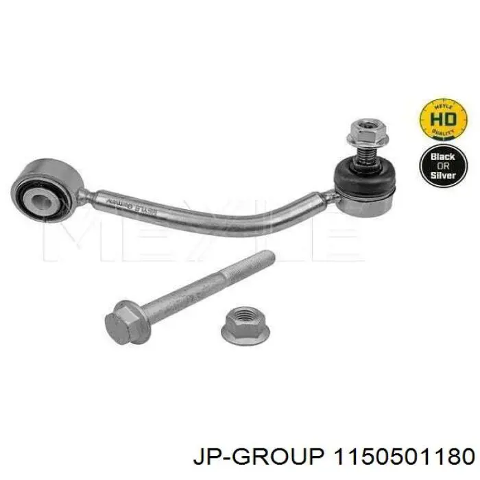 Barra estabilizadora trasera derecha 1150501180 JP Group