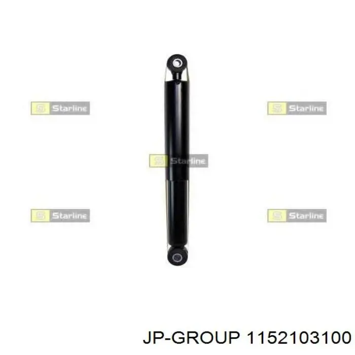 Купить 1152103100 JP Group Амортизатор задней подвески