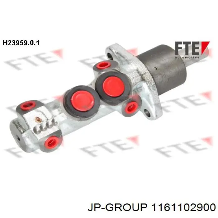 Купить 1161102900 JP Group Главный тормозной цилиндр