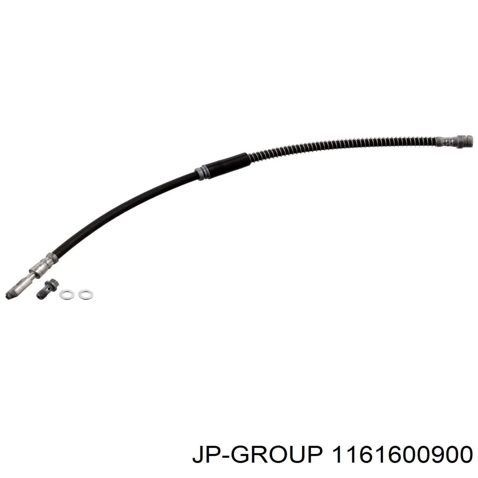 Шланг тормозной передний 1161600900 JP Group