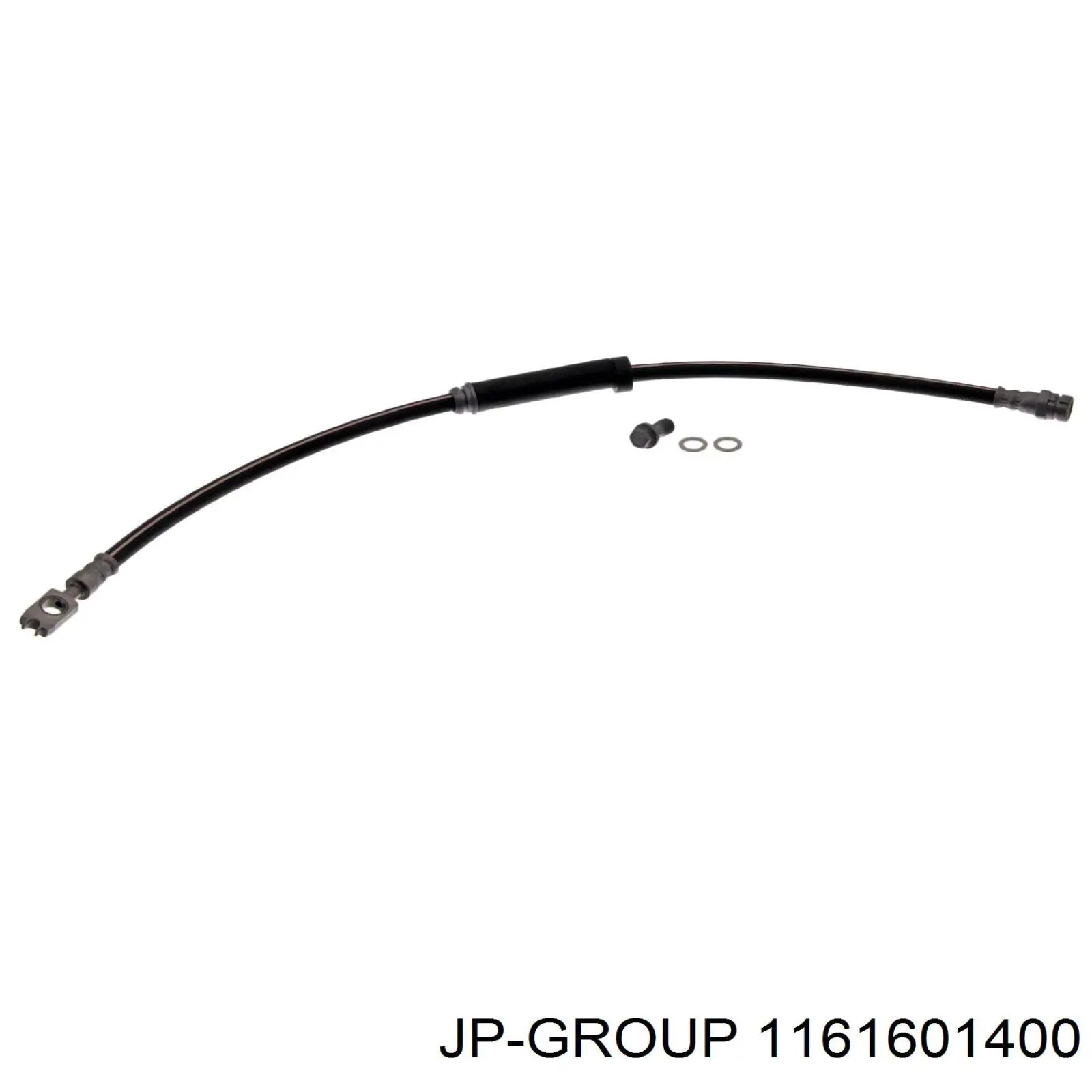 Шланг тормозной передний 1161601400 JP Group