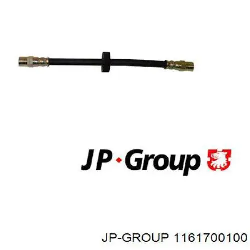 Шланг тормозной задний левый JP Group 1161700100