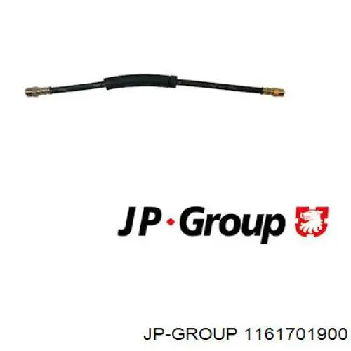 Задний тормозной шланг 1161701900 JP Group