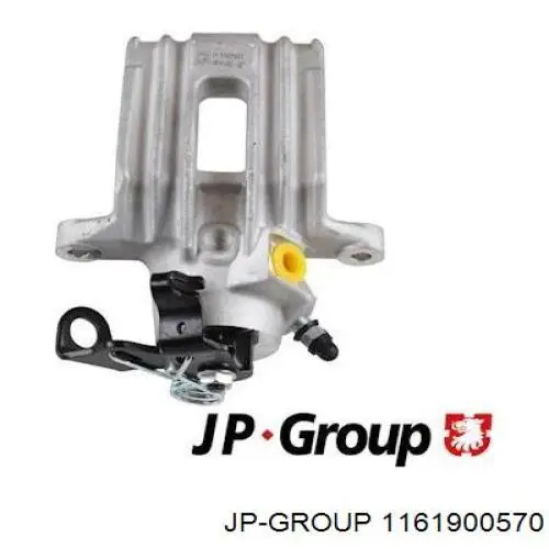 1161900570 JP Group Суппорт тормозной, передний, левый