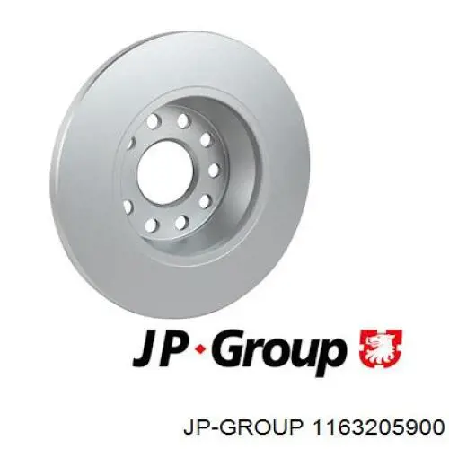 Тормозные диски 1163205900 JP Group