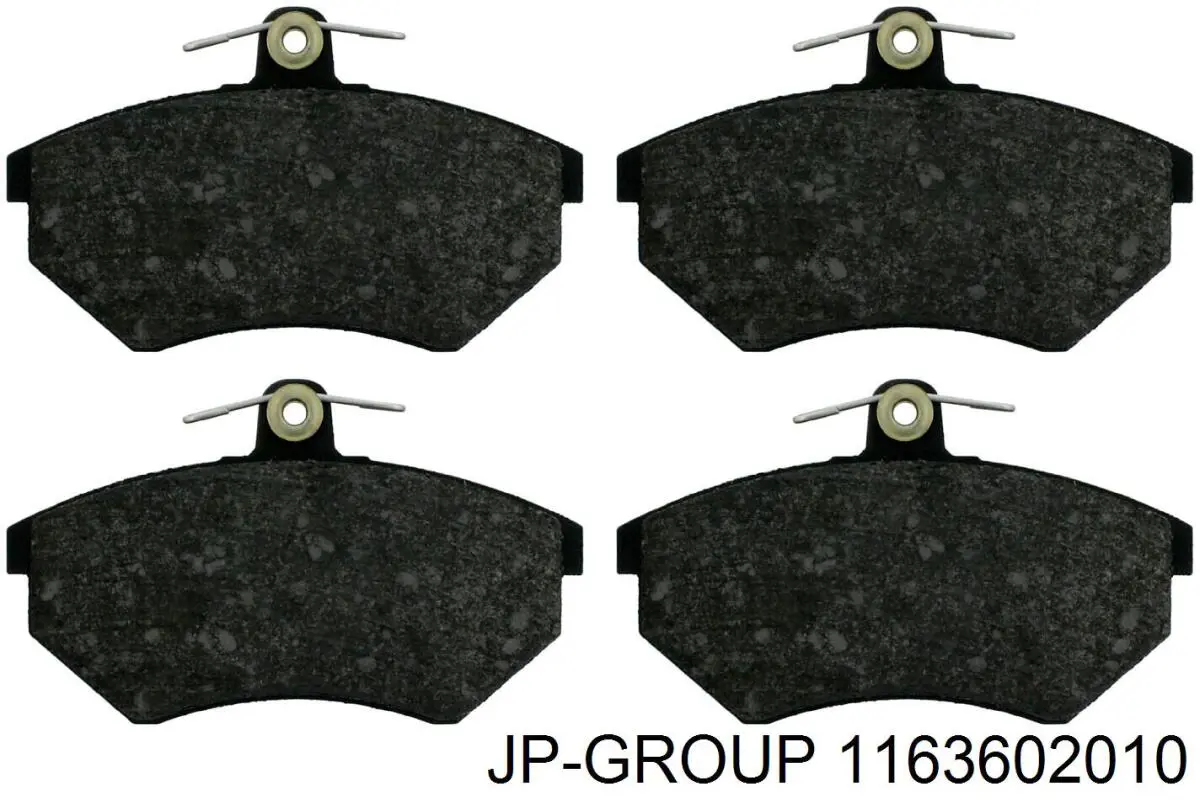Колодки гальмівні передні, дискові 1163602010 JP Group