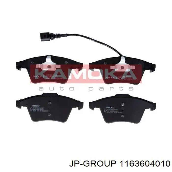 Купить 1163604010 JP Group Колодки тормозные