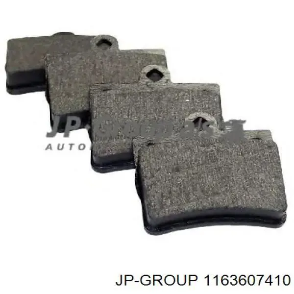 Колодки JP Group 1163607410 цена, от 21.88 USD