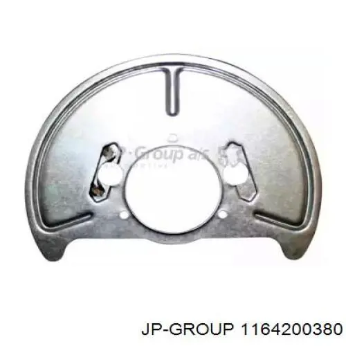 Защита тормозного диска переднего правого JP Group 1164200380