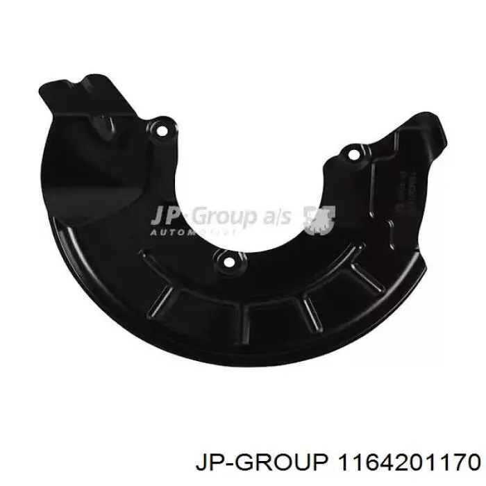 1164201170 JP Group proteção do freio de disco dianteiro esquerdo