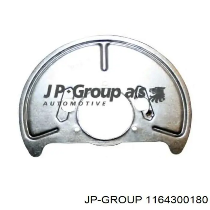 Купить 1164300180 JP Group Диск опорный заднего тормозного барабана правый