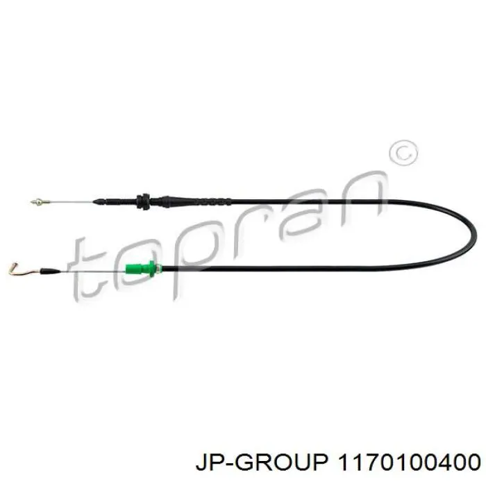 Трос/тяга газа (акселератора) JP Group 1170100400