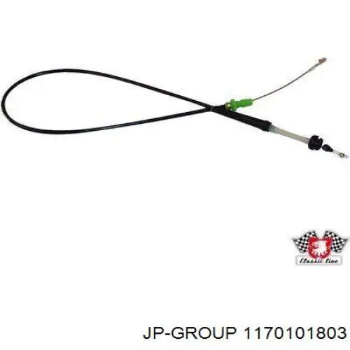 Трос/тяга газа (акселератора) JP Group 1170101803