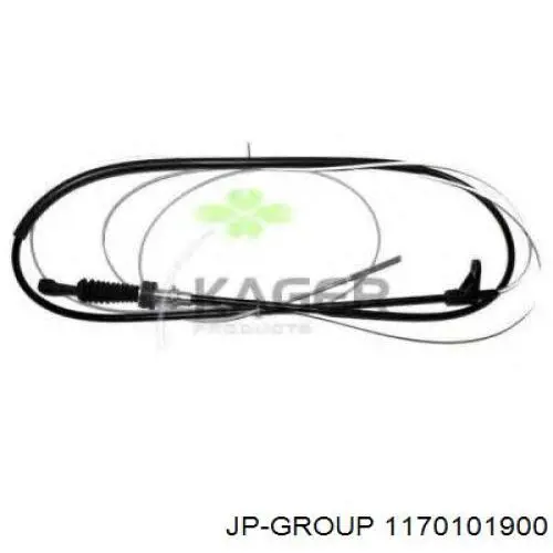 Трос/тяга газа (акселератора) JP Group 1170101900