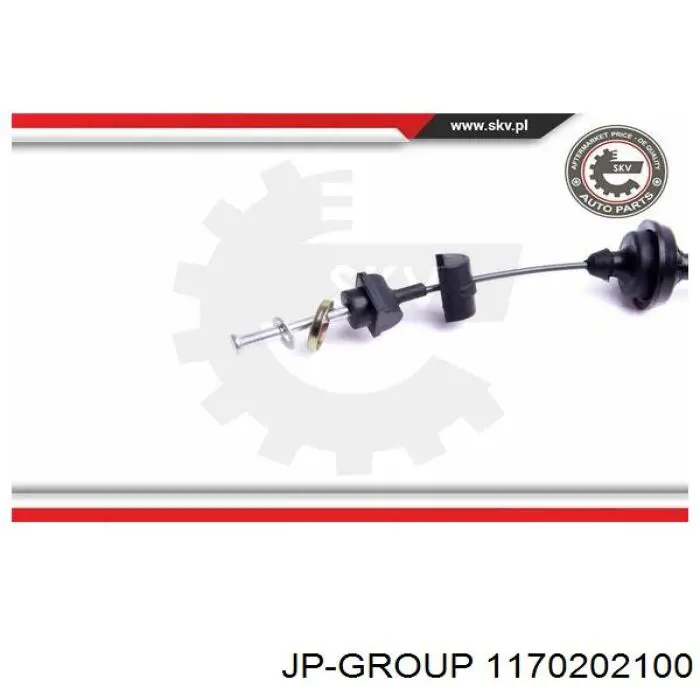 Трос сцепления JP Group 1170202100 цена, от 14.89 USD