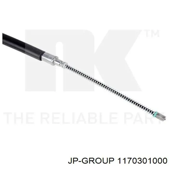 Задний трос ручника 1170301000 JP Group