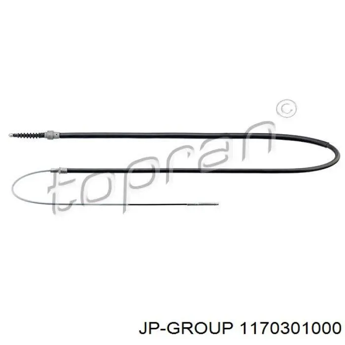 Задний трос ручника JP Group 1170301000 цена, от 5.95 USD