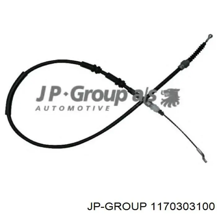 Задний трос ручника JP Group 1170303100 цена, от 13.13 USD