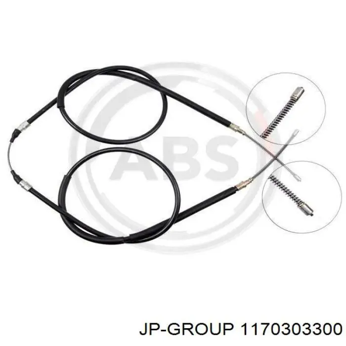 Купить 1170303300 JP Group Тормоз стояночный