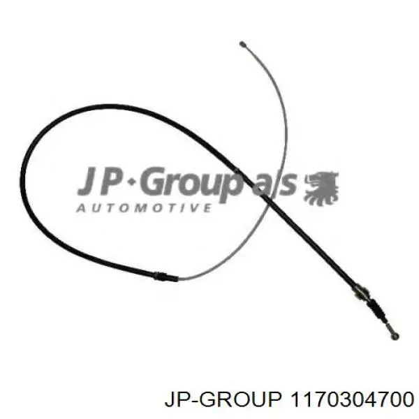 Задний трос ручника 1170304700 JP Group