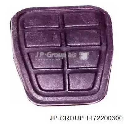 1172200300 JP Group накладки педалей, комплект