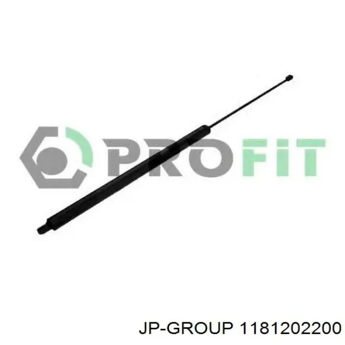 1181202200 JP Group амортизатор капота