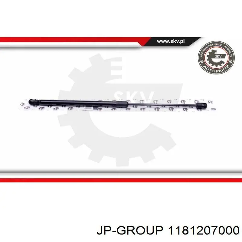 Амортизатор задней двери JP Group 1181207000 цена, от 6.34 USD